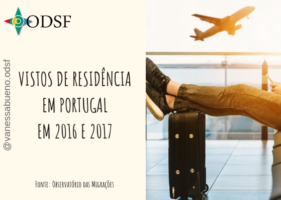 Vistos de residência em Portugal em 2016 e 2017