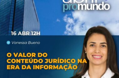 [live] O valor do conteúdo jurídico na era da informação